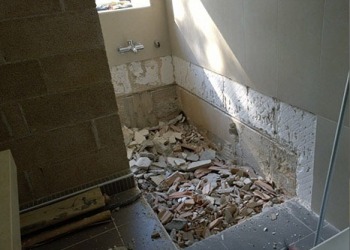 Ausbau einer Badewanne - Vorher