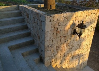 Naturstein Treppe - Nachher