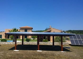 Neubau Carport - Nachher